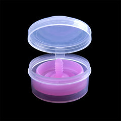 BINGAICUP medical grade silicone menstrual cup Women's menstrual period cup Foldable anti-leakage menstrual cup set