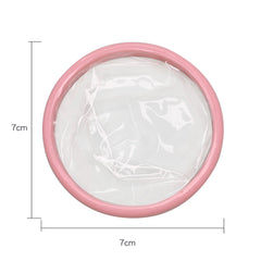 BINGAICUP hot-selling silicone disposable menstrual disc 12 pieces of disposable menstrual rings Women's menstrual period alternative menstrual disc