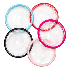 BINGAICUP hot-selling silicone disposable menstrual disc 12 pieces of disposable menstrual rings Women's menstrual period alternative menstrual disc